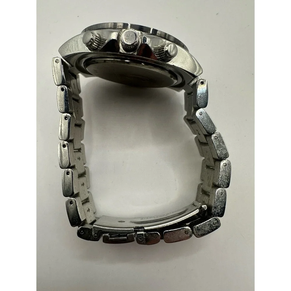 Charming Charlie RY4039slguaq‎ Mens Watch New Battery 40MM 7